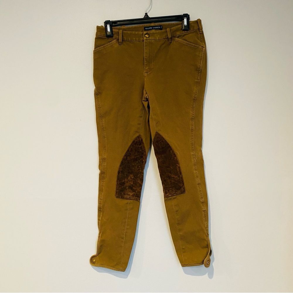 Ralph Lauren Equestrian Stretch Cotton Riding Pants Polo Size 8